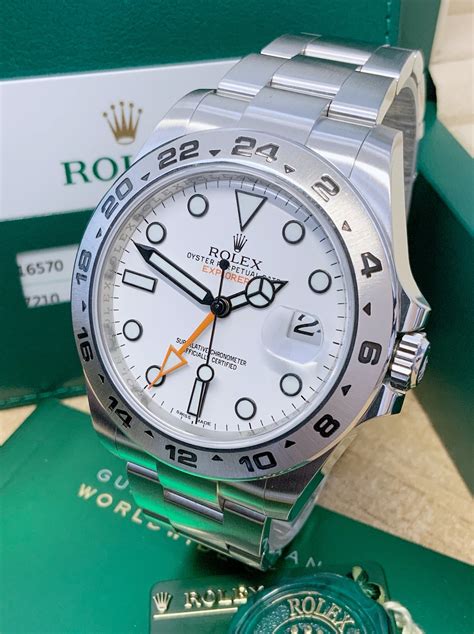 2165700 explirer due rolex|Rolex Explorer II White 42mm Reference 216570 .